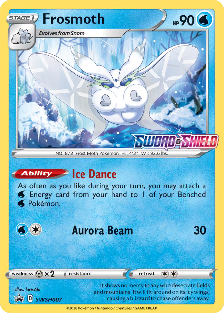Sword & Shield Promo's Holo Frosmoth #7